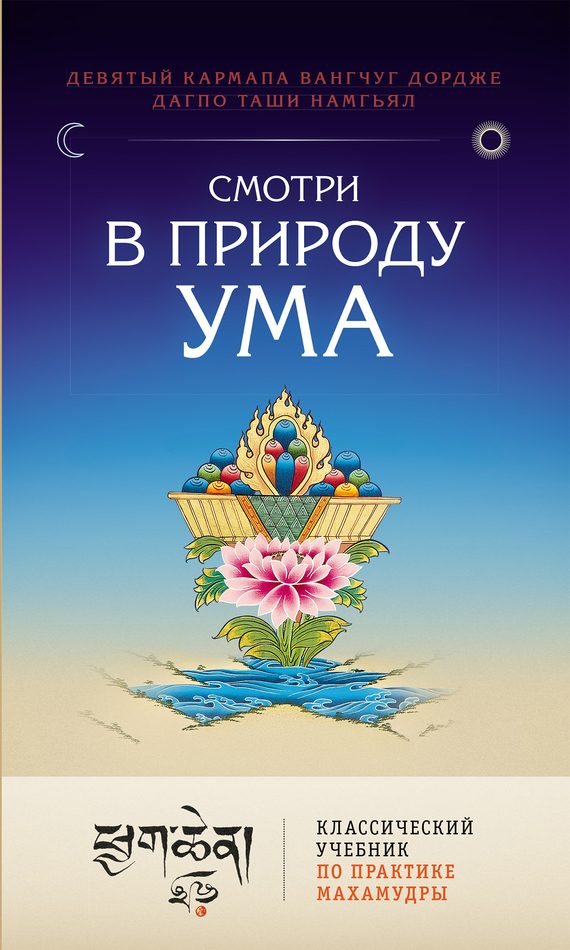 Обложка книги «Смотри в природу ума. Классический учебник по практике Махамудры»