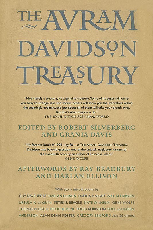 Обложка книги «The Avram Davidson Treasury : a tribute collection»