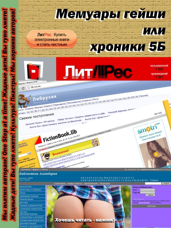 Обложка книги «Мемуары гейши, или хроники 5Б (версия 0.1)»