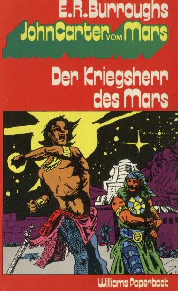 Обложка книги «Der Kriegsherr des Mars»