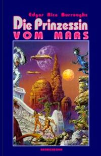 Обложка книги «Die Prinzessin vom Mars»