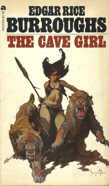 Обложка книги «The Cave Girl»