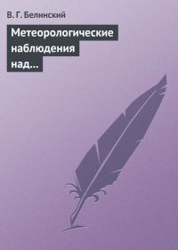 Обложка книги «Метеорологические наблюдения над современною русскою литературою»