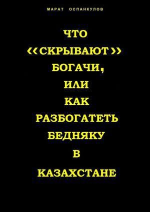 Обложка книги «Что «скрывают» богачи, или как разбогатеть бедняку в Казахстане»