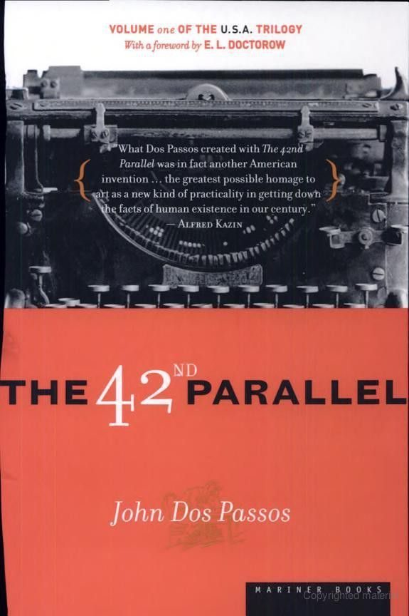 Обложка книги «The 42nd Parallel»