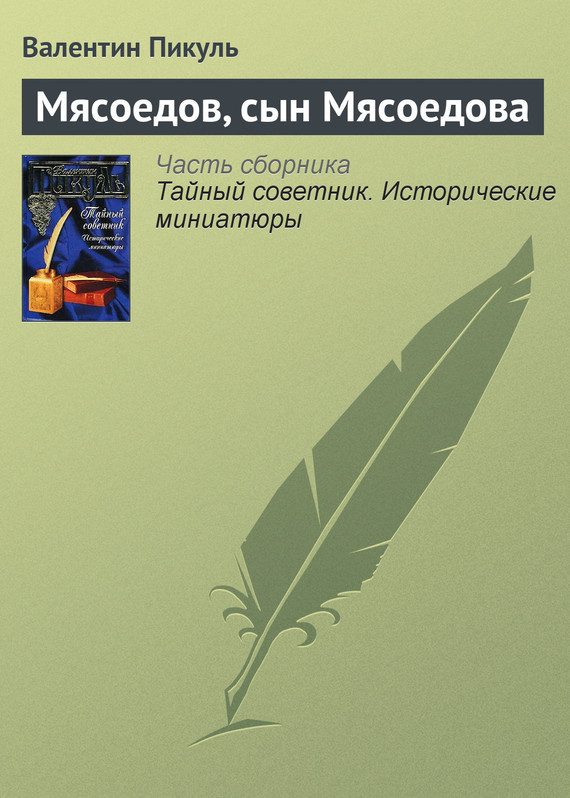 Обложка книги «Мясоедов, сын Мясоедова»
