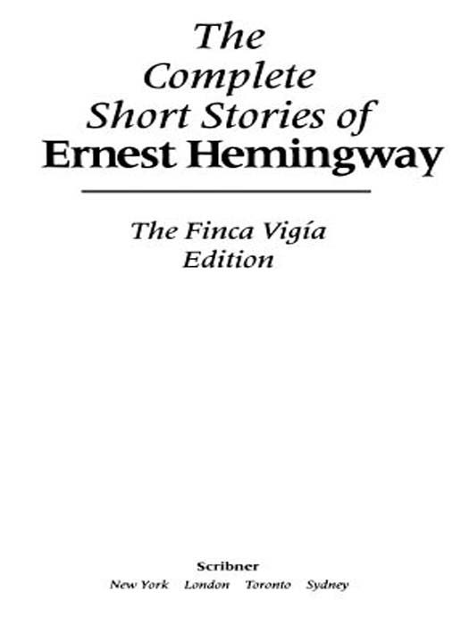 Обложка книги «Complete Short Stories Of Ernest Hemingway, The»