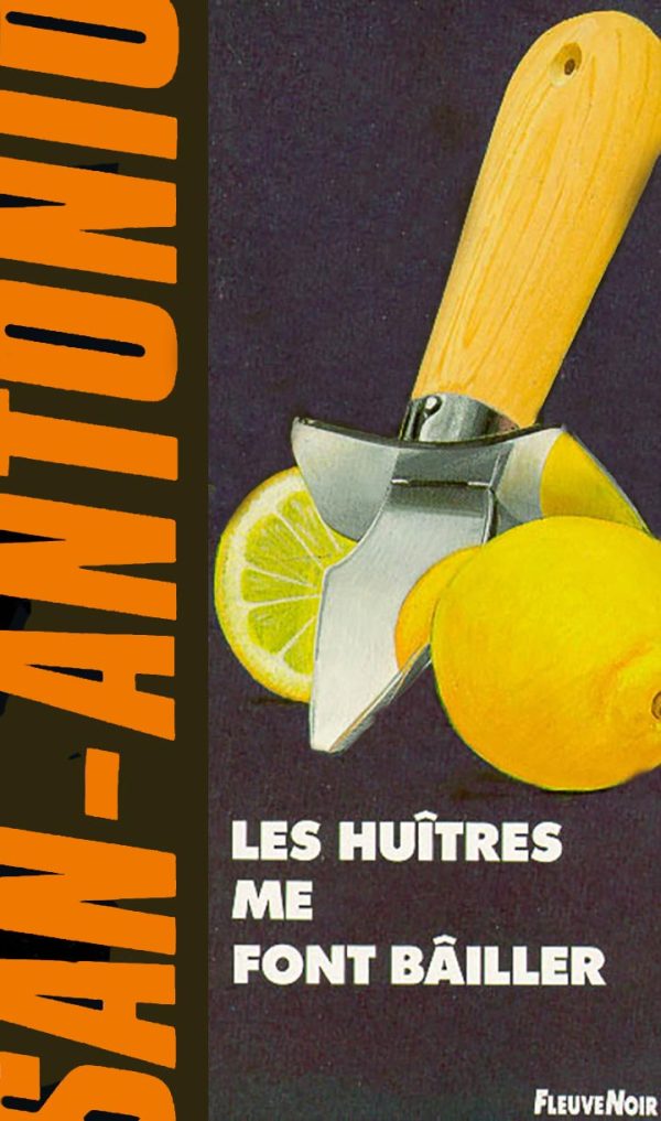 Обложка книги «Les huîtres me font bâiller»