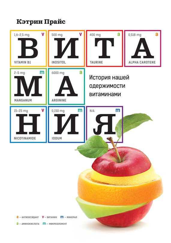 Обложка книги «Витамания. История нашей одержимости витаминами»