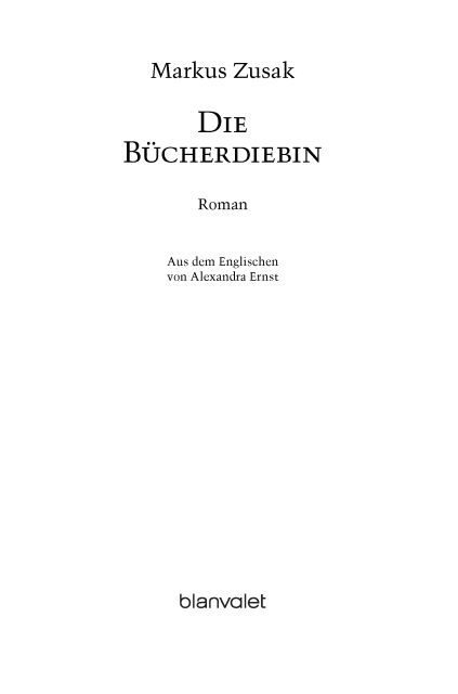 Обложка книги «Die Bücherdiebin»