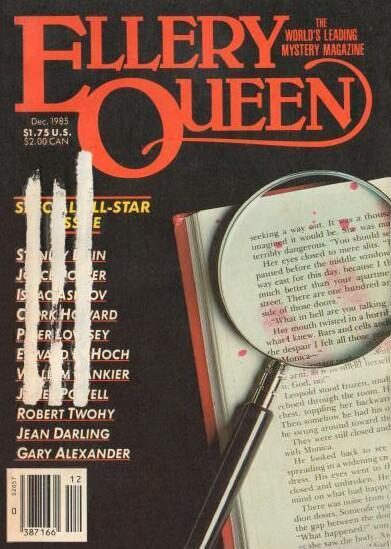 Обложка книги «Ellery Queen's Mystery Magazine, Vol. 86, No. 6. Whole No. 511, December 1985»