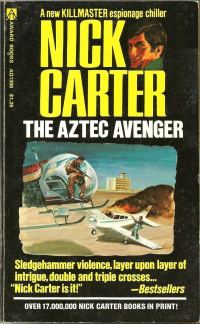 Обложка книги «The Aztec Avenger»