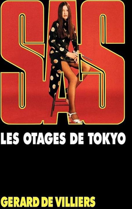 Обложка книги «Les otages de Tokyo»