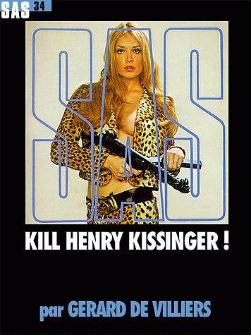 Обложка книги «Kill Henry Kissinger !»