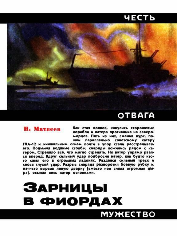 Обложка книги «Зарницы в фиордах»