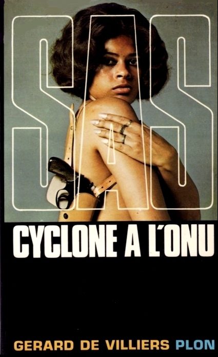 Обложка книги «Cyclone à l'O.N.U.»