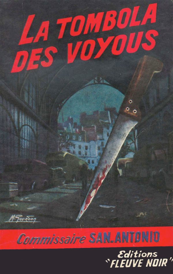 Обложка книги «La tombola des voyous»