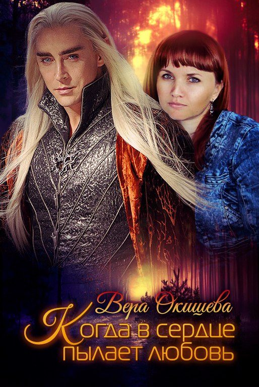 Обложка книги «Когда в сердце пылает любовь»