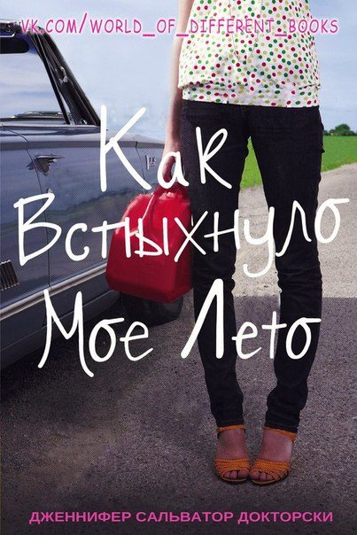 Обложка книги «Как вспыхнуло мое лето»