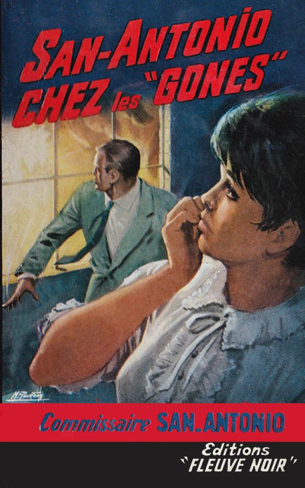 Обложка книги «San-Antonio chez les « gones »»