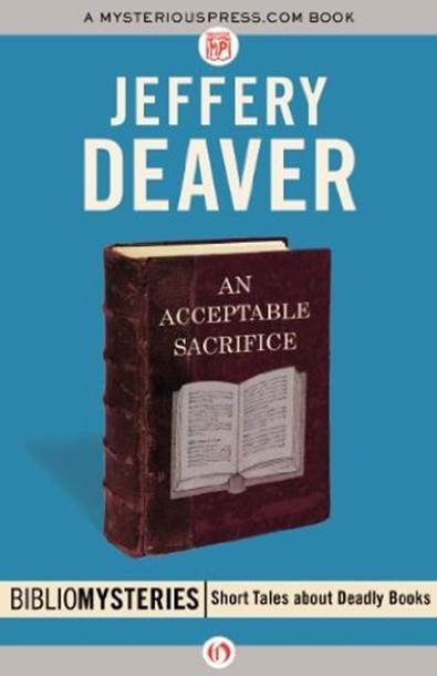Обложка книги «An Acceptable Sacrifice»