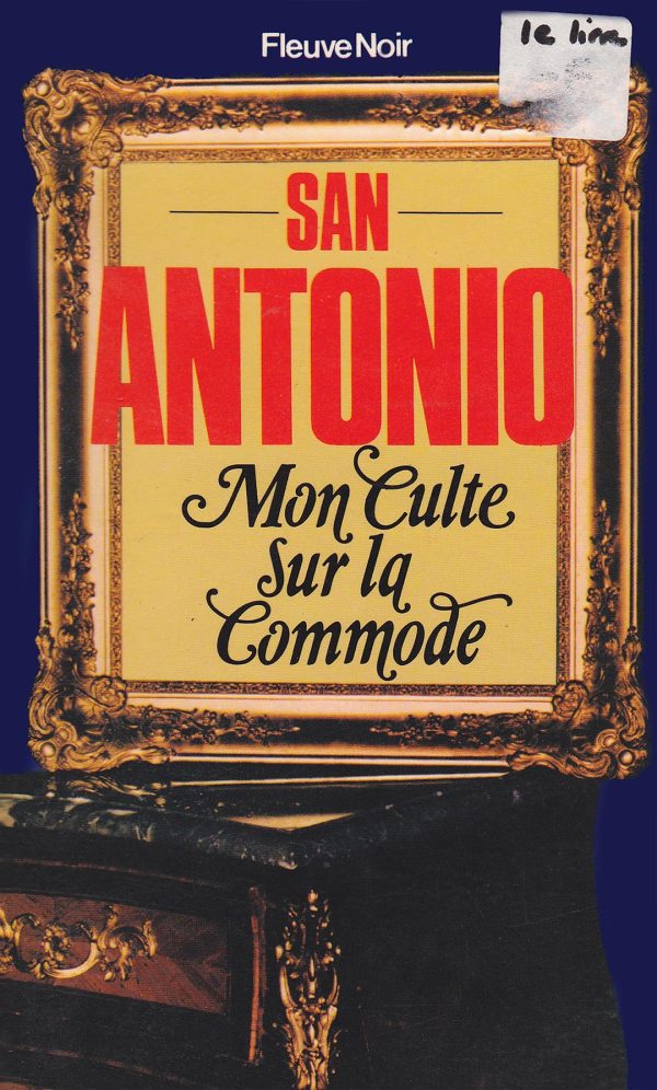 Обложка книги «Mon culte sur la commode»