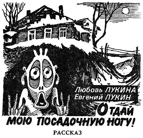 Обложка книги «Отдай мою посадочную ногу!»