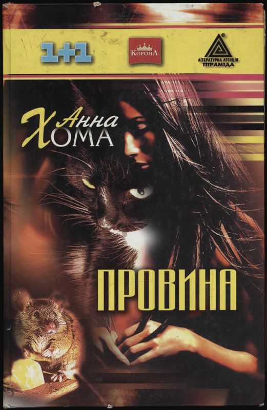 Обложка книги «Провина»