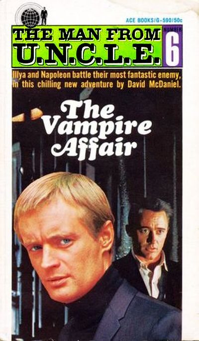 Обложка книги «The Vampire Affair»
