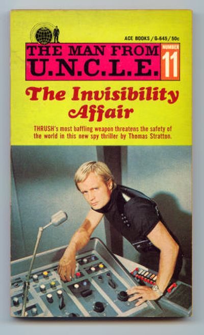 Обложка книги «The Invisibility Affair»