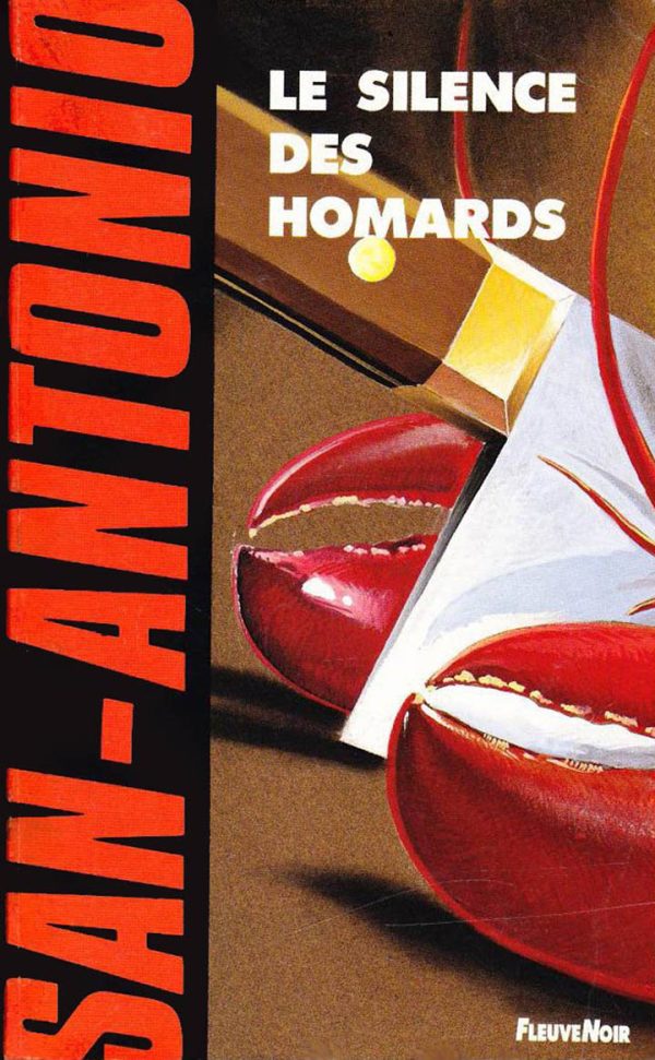 Обложка книги «Le silence des homards»