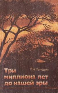 Обложка книги «Три миллиона лет до нашей эры»