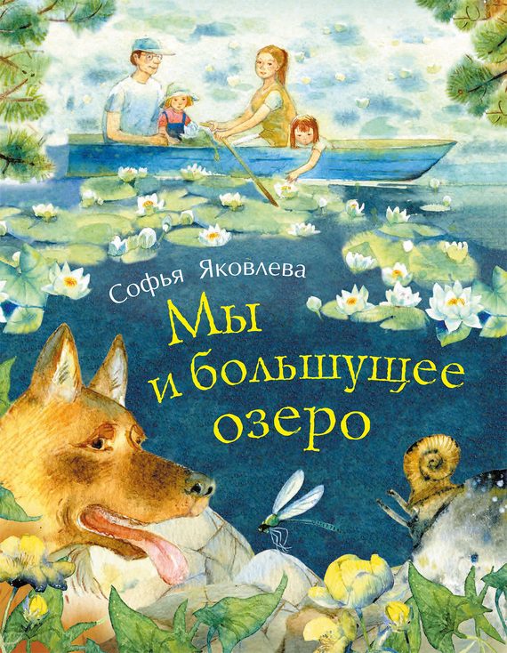 Обложка книги «Мы и большущее озеро»