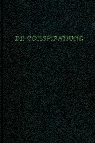 Обложка книги «De Conspiratione / О Заговоре»
