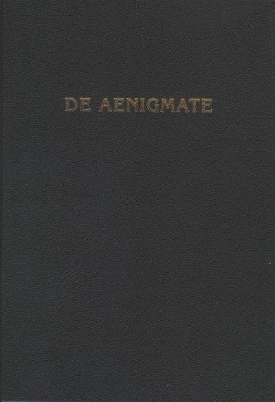 Обложка книги «De Aenigmate / О Тайне»