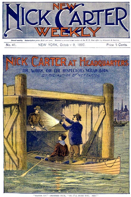 Обложка книги «Nick Carter at Headquarters»