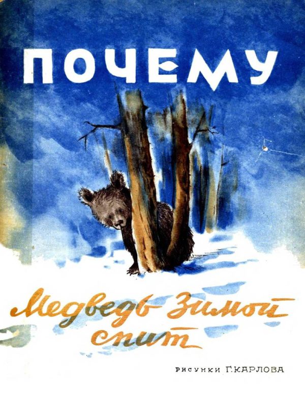Обложка книги «Почему медведь зимой спит»