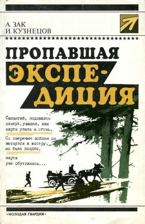 Обложка книги «Пропавшая экспедиция»