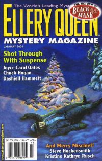 Обложка книги «Ellery Queen's Mystery Magazine. Vol. 131, No. 1. Whole No. 797, January 2008»