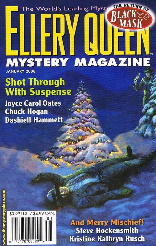 Обложка книги «Ellery Queen's Mystery Magazine. Vol. 131, No. 1. Whole No. 797, January 2008»
