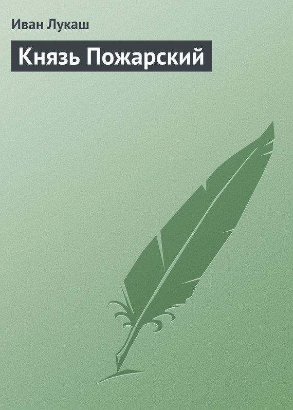 Обложка книги «Князь Пожарский»
