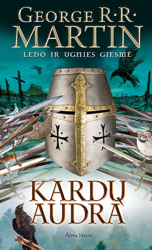 Обложка книги «Kardų audra»