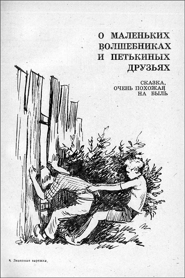Обложка книги «О маленьких волшебниках и Петькиных друзьях»