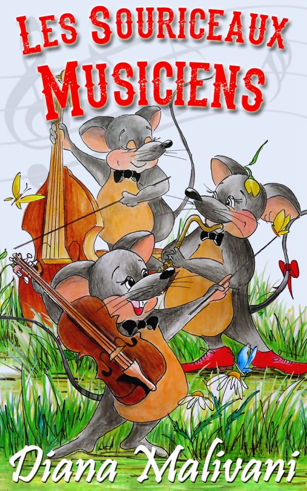 Обложка книги «Les Souriceaux-Musiciens»