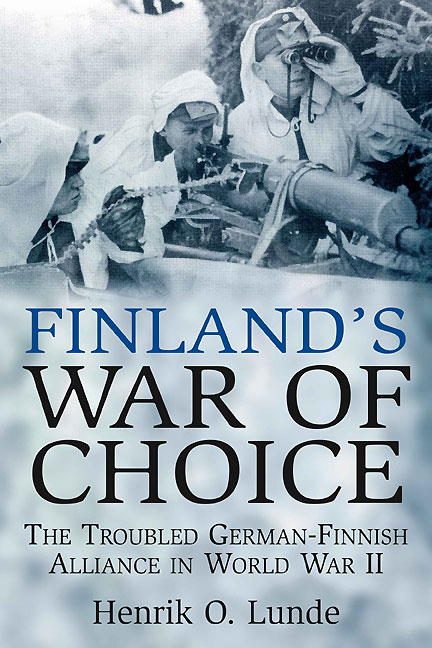 Обложка книги «Finland's War of Choice: The Troubled German-Finnish Alliance in World War II»
