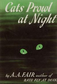 Обложка книги «Cats Prowl at Night»