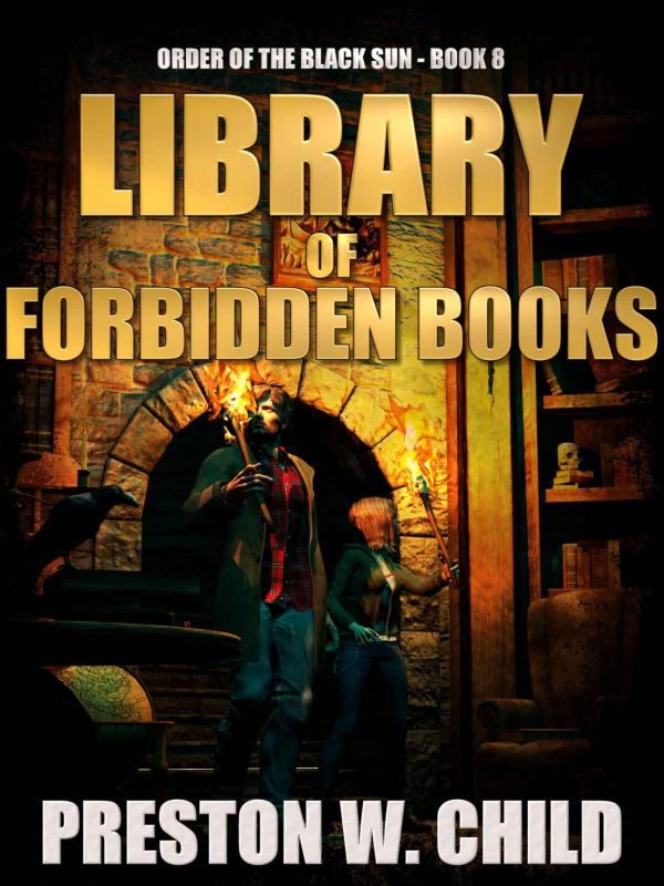 Обложка книги «The Library of Forbidden Books»