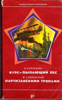 Обложка книги «Курс — пылающий лес. Партизанскими тропами»