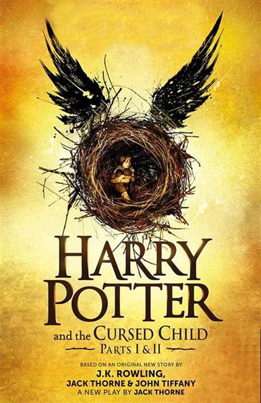 Обложка книги «Гарри Поттер и проклятое дитя»