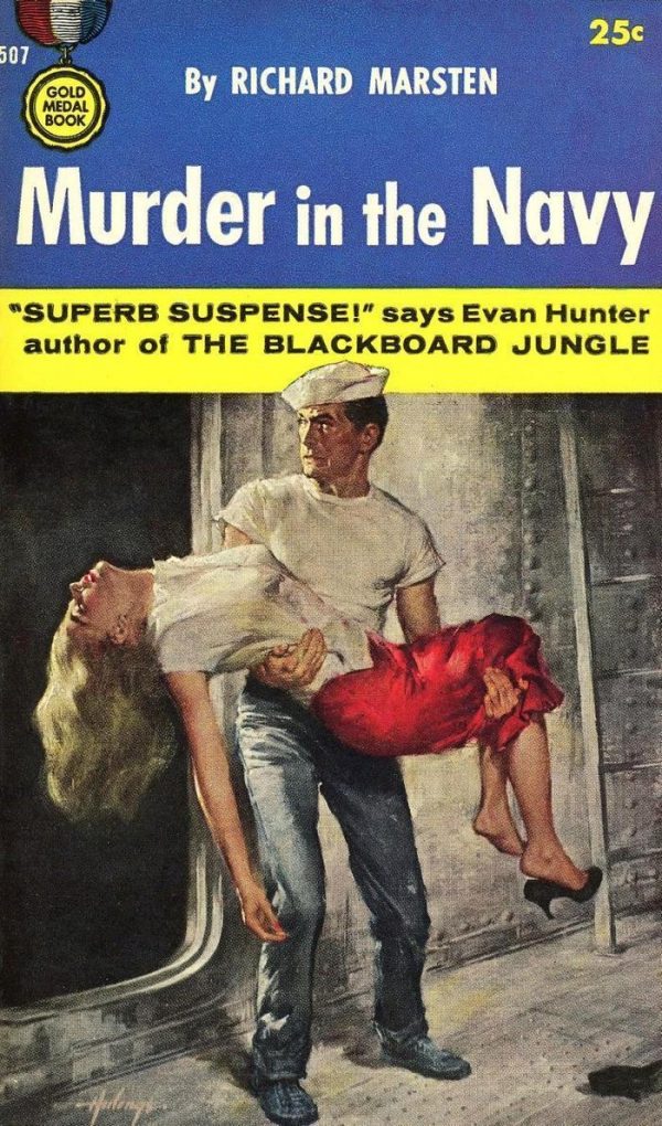 Обложка книги «Murder in the Navy»